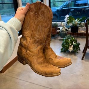 Western cowboy boots